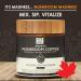 Complete 10 Mushroom Coffee infused with 10 Superfood Mushrooms Organic Cordyceps Lion's Mane Reishi Turkey Tail Maitake Chaga Tremella Shiitake Oyster & Agaricus Blazei Adaptogens for All-Day Vitality Energy Clarity Stress Relief Hydration Digestion & Im - Buy Online on GoSupps.com
