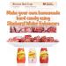 Starburst Liquid Water Enhancer Variety Pack - 3 Flavors | Zero Sugar, Zero Calorie Drops | Includes Strawberry, Orange, Cherry | Ballard Hard Candy Recipe Card - Buy Online on GoSupps.com