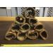 2 Large Log Hollows of the Miracle Weapon Indian Almond Tree for Connoisseurs (Diameter 3-4 cm Length 15-20 cm together over 100g) Decorative Aquarium Water Conditioner Catappa Bark Tubes - Buy Online on GoSupps.com