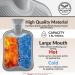 Durable Hot Water Bottles - 1.8L Rubber Pack of 2 & 3 | Coverless Bed Bottles for All Ages - Buy Online on GoSupps.com
