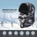 Trooper Trapper Hat with Ear Flap & Windproof Ski Mask - Gray - Buy Online on GoSupps.com