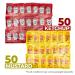 Grab-n-Go Condiment Packs - 100 Single Serve Ketchup & Mustard Packets for Picnics, BBQs, Travel & Parties - Buy Online on GoSupps.com