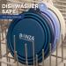 Bonza Extra Large Foldable Dog Bowl | Portable & Leak-Proof for Medium to Large Pets - Premium Travel Bowl in Navy Blue - Buy Online on GoSupps.com