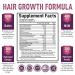 PURELY OPTIMAL Hair Growth Vitamins for Women & Men - Biotin & Keratin - 60 Capsules - Buy Online on GoSupps.com