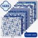 Whaline Chinoiserie Pattern Paper - 24 Sheets Blue China Scrapbook Specialty Paper - Buy Online on GoSupps.com