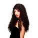 WIG ME UP - Long Dark Brown Caribbean Style Wig with Elaborate Kinks & Curls for Ladies | Latin BA-1-4 - Buy Online on GoSupps.com