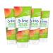 St. Ives Fresh Skin Face Scrub For Healthy Skin Apricot Exfoliating Face Wash With 100 percent Natural Exfoliants, 6 Ounce (Pack of 4)