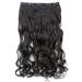 CAISHA 40cm 1 piece CLIP IN EXTENSIONS Sophia hairpiece wavy chocolate brown C52-1 chocolate brown #2 C52-1