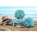La Paix Ocean Colors Loofah Bath Sponge XL 75g Set of 4 - Soft Exfoliating Shower Lufa for Silky Skin - Long-Handle Mesh Body Poufs - Women and Men's Loufa Sponges - Buy Online on GoSupps.com