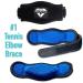 Tennis Elbow Brace (22 Pack) for Tendonitis - Ultimate Support for Golfers Elbow - Relieves Forearm Pain - Includes Compression Pad, Extra Straps, and E-Guide - Buy Online on GoSupps.com