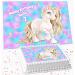 UNICORN PINK PERSONALISED BIRTHDAY PARTY ICING EDIBLE COSTCO CAKE TOPPER R2-U01
