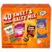 Sweet & Salty Mix Snack Box Variety Pack | Individually Wrapped Variety Snacks | 10 Keebler Fudge Stripes Minis, 10 Mother's Animal Circus Cookies, 10 Utz Cheese Balls, 10 Utz Pretzels Minis | 40oz Box 40 Ounce (Pack of 1)