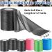 Buy Multi-Color Athletic Pre Wrap for Hair - 6 Rolls 72 Yards Foam Sport Underwrap Tape - Black Pink Blue Green - Buy Online on GoSupps.com