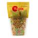 Yupik Beijing Rice Crackers 450 g 6 Count Kosher Cholesterol-Free Crunchy Crisps Colorful Blend Soy Sauce Seasoning Asian-Inspired Snacks Ideal for Parties BBQ Movie Night 1 count (Pack of 6)