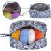 Luxja Yarn Storage Bag - Large Flowers Design for Yarn, Hooks, Needles (up to 10 Inches) - Buy Online on GoSupps.com