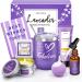 Birthday Gifts for Women Best Friends Spa Gifts Baskets for Female Unique Bath and Body Works Gifts Set Lavender Self Care Gifts Purple Relaxing Inspirational Gifts for Mom Grandma Teacher - Buy Online on GoSupps.com