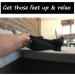 Gr8ful Compression Socks for Men & Women | Ideal for Running, Pregnancy, Travel | Reduce Swelling & Aid Recovery | Black 15-20mmHg - 1 Pair L/XL - Buy Online on GoSupps.com