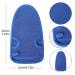 2-Piece Blue Peeling Glove Set for Body & Face - Perfect for Hammam Sauna and Shower Exfoliation | Massage Gloves for Smooth Skin - Buy Online on GoSupps.com