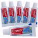 Colgate Kids Cavity Protection Fluoride Toothpaste 6 Pack Bubble Fruit Flavor Children's Toothpaste for Ages 2+ Sugar Free No Artificial Preservatives Travel Size 0.85 oz Each