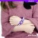 Epilepsy Bracelet Kids - Seizure Alert Wristband for Ages 3+ (2 Pack) - Latex-Free & Adjustable - Dr. E Design - Buy Online on GoSupps.com