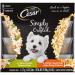 Cesar Simply Crafted Meal Topper, Wet Dog Food Variety Packs Chicken & Sweet Potato Variety 1.3 Ounce (Pack of 16)