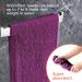 10 Pack TASALON Microfiber Hair Towel - Quick Dry Salon Towels - Ultra-Soft 29 x 16 Inches - Purple - Buy Online on GoSupps.com