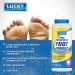 Lucky Super Soft Cornstarch Foot Powder - Talc-Free, Moisture Absorbing Formula for Odor Fighting & Chafing Protection - 12-Pack of 5-Ounce Bottles - Buy Online on GoSupps.com