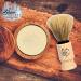 100% Pure Boar Bristle Shaving Brush - Medium Beech Wood Handle | The Shave Factory for Ultimate Shave Experience - Buy Online on GoSupps.com
