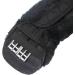 Merauno Lambwolle Konturgurt Saddle Belt | Anatomical Dressage Belt in Merino Wool Slip Resistant Available in Nature Black Brown Anthracite | 85cm 34 Anthracite - Buy Online on GoSupps.com