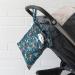 Bumkins Waterproof Wet Bag 12x14 | Washable & Reusable for Travel, Beach, Pool, Stroller | Diapers, Dirty Gym Clothes, Wet Swimsuits, Toiletries - Jungle Print - Buy Online on GoSupps.com