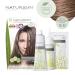 Naturally Light Chocolate Brown Hair Color 5.0 | 100% Gray Coverage | Organic Ammonia-Free Vegan | Long-Lasting Nourishment - Buy Online on GoSupps.com