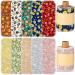Vitalcozy reusable toilet towels washable bidet towels wipeable paperless towels roll absorbent cotton towels paper towels for kitchen paperless tea towels Pfauen blossom