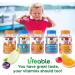 Lifeable Vitamin D3 + K2 Gummy Supplement for Kids - Gluten Free & Vegetarian - Strong Bones Support - 60 Gummies - Buy Online on GoSupps.com