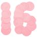 S&T INC. Reusable Makeup Remover Pads - Microfiber Face Cloths for Gentle & Effective Makeup Removal - 16 Pack with Laundry Bag - Pink, 4.25 Inch Diameter - Buy Online on GoSupps.com
