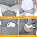 Gagaku Baby Carrier for 0-36 Months | Easy Face-In & Face-Forward Wear | Gray - Comfortable & Versatile for Toddlers - Buy Online on GoSupps.com