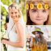 Flower Headband 12 Pieces Multicolor Daisy Floral Crown with Elastic Ribbon for Women Girl Festival Wedding Party Holiday - Buy Online on GoSupps.com