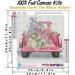 Gnome Truck Diamond Painting Kit 12X12inch - 5D Full Round Drill for Adults & Kids - DIY Diamond Art Crafts - Flower Home Wall Decor - Diamond Dots Painting with Gemstones - Buy Online on GoSupps.com
