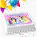 PRINCESS PERSONALISED BIRTHDAY PARTY ICING EDIBLE COSTCO CAKE TOPPER R1-020 - Buy Online on GoSupps.com