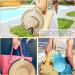 Magnetic Hat Clip for Hands-Free Travel - Ivory Clip-On Holder for Sun Hats - Buy Online on GoSupps.com