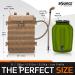 Source Razor 3L Low Profile Hydration Pack Coyote - Lightweight and Durable - Buy Online on GoSupps.com