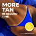 BYROKKO Shine Brown Tropical Sunbed Tanning Accelerator 190g - Natural Tan Boost for Sunbeds & Outdoor Sun with Super Active Formula - Buy Online on GoSupps.com