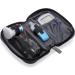 Myabetic James Diabetes Compact Case - Black | Organize Glucose Meter, Test Strips, Lancing Device & Lancets | Insulation Pocket | Diabetes Management Essential - Buy Online on GoSupps.com