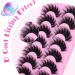 JIMIRE Cat Eye Lashes Faux Mink Eyelashes Fluffy 18MM Volume Mink Lashes Natura Look Like Eyelash Extensions Wispy Full False Eyelashes Strip Lashes 7 Pairs Pack G - Buy Online on GoSupps.com