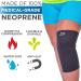 BraceAbility 6XL Plus Size Neoprene Knee Sleeve - Compression Support for Arthritis Joint Pain in Bariatric Individuals - Buy Online on GoSupps.com