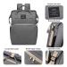 ANWTOTU Diaper Bag Backpack with Changing Station 7 in 1 | Multi-Function Waterproof Mommy Bag with USB Port | Grey - Buy Online on GoSupps.com