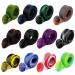 12Pcs Rod Sock Fishing Rod Sleeve Rod Cover Braided Mesh Rod Protector Pole Gloves Fishing Tools. Flat or Pointed End/Spinning or Casting Rods. for Casting Sea Fishing Rod/Spinning Fishing Rod