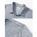 MAGCOMSEN Men's Short-Sleeve Polo Golf Shirt - 3-Button Moisture Wicking Athletic Tee - Sliver Medium - Buy Online on GoSupps.com