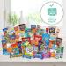 Valentine's Day Snack Box Variety Pack - 50 Count Galentine's Gift for Kids  Adults & Teens | Candy  Chips & Cookies - Buy Online on GoSupps.com
