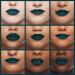 2Pcs Dark Green Matte Lip Liner and Lipstick Set | Long Lasting 24H Deep Army Green Liquid Lipstick | Original Matte Makeup Kit - Buy Online on GoSupps.com