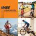 Bikeroo Memory Foam Bike Seat - Comfortable Saddle for Men and Women - Compatible with Peloton, Stationary, Mountain, Road, & Exercise Bikes - Sport Foam Cushion for Enhanced Comfort - Buy Online on GoSupps.com